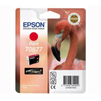 Epson Epson Flamingo T0877 tintapatron 1 dB Eredeti Vörös (C13T08774010)