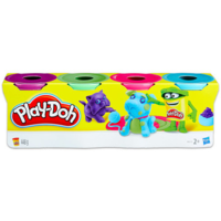 Hasbro Hasbro Play-Doh: 4 tégelyes gyurma készlet - szortiment (B5517EU4) (B5517EU4)