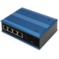 Digitus DIGITUS Switch Ind. 4-Port 10/100 blau (DN-651130)