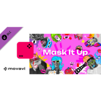 Movavi Movavi Video Editor 2024 -Mask It Up Pack (PC - Steam elektronikus játék licensz)