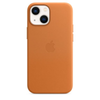 Apple Apple MagSafe-rögzítésű iPhone 13 mini bőrtok aranybarna (MM0D3ZM/A) (MM0D3ZM/A)