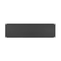 Stalflex Stalflex rack szekrény takaró panel 3U 19" fekete (RP19-3U-B) (RP19-3U-B)