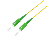 LogiLink LogiLink Fiber simplex patch kábel SC/APC-SC/APC sárga-zöld 0.5m (FPSSC00) (FPSSC00)