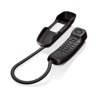 Gigaset TELEFON készülék, vezetékes Gigaset DA210 FEKETE (DA210_B) (DA210_B)