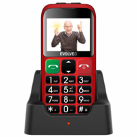 Evolveo Evolveo EasyPhone EB Dual-Sim mobiltelefon piros (EP-850-EBR) (EP-850-EBR)