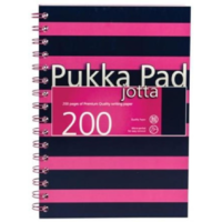 Pukka Pad Pukka Pad Jotta Pad Navy Pink 200 lapos A4 vonalas spirálfüzet - Többfajta (A15579681)