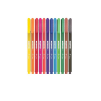Kores Kores K-Liner Tűfilc készlet - Vegyes színek (12 db / csomag) (28112)