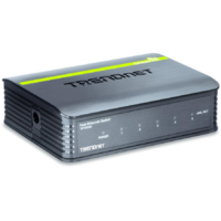 TrendNet TRENDnet Switch 5 Port 10/100 Desktop Metall (TE100-S5)