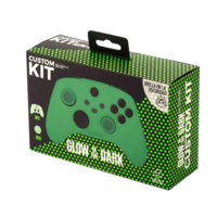 FR-TEC FR-TEC Glow in the Dark Xbox Series/One kontroller gumiborítás és analóg kupak zöld (FT3005) (FT3005)