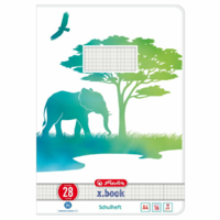 Herlitz Herlitz Heft GREENline Elefant 16 lapos A4 négyzetrácsos füzet (50039999)