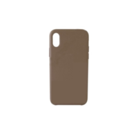 TokShop Apple iPhone 7 Plus / 8 Plus, Műanyag hátlap védőtok, bőrbevonattal, gyári jellegű, bézs (PSPM020867)