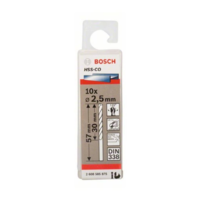 Bosch Bosch 2608585875 HSS-Co fémfúrókészlet 2.5x30x57mm 10db-os (b2608585875)