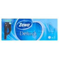 ZEWA Zewa Deluxe papír zsebkendő, 3 rétegű 10x10db illatmentes (53520-00) (Z53520-00)