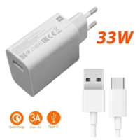 Xiaomi Xiaomi Mi Travel Charger Combo Set with USB-A to Type-C charging cable 1m, 33W White EU BHR6039EU (40039)