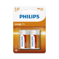 Philips Philips LongLife C/R14 elem 2db (R14L2B/10) (R14L2B/10)