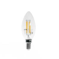 Iris Iris Filament FLCT35 Candle LED izzó 4W 360lm 3000K E14 - Meleg fehér (ILFCBE14FLC354W3000K)