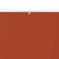 vidaXL terrakotta oxford szövet függőleges napellenző 60 x 600 cm (148349)