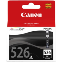 Canon Canon CLI 526 B fekete utángyártott tintapatron + chip (CLI 526 B)