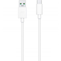 Realme USB töltő- és adatkábel, USB Type-C, 100 cm, 65W, gyorstöltés, Realme, fehér, gyári (RS112221)