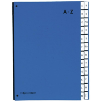 Pagna PAGNA Pultordner Color 24 Fächer A-Z blau (24249-02)