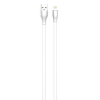 LDNIO LDNIO LS553 USB-A - Lightning kábel 2.1A, 2m fehér (5905316143906) (LS553lightning)