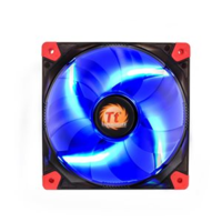 Thermaltake Thermaltake CL-F009-PL12BU-A Luna 12cm Fekete Cooler Kék LED (CL-F009-PL12BU-A)