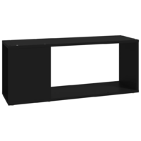 vidaXL fekete forgácslap TV-szekrény 80 x 24 x 32 cm (809108)