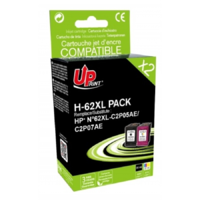 UPrint UPrint (HP 62XL BK+CL) Tintapatron - Fekete/Tri-Color (H-62XL-PACK-UP)
