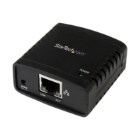 StarTech StarTech.com 10/100Mbps Ethernet to USB 2.0 Network Print Server - Windows 10 - LPR - LAN USB Print Server Adapter (PM1115U2) - print server (PM1115U2)