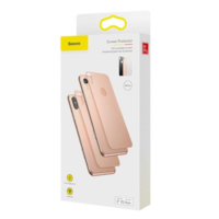 Baseus Baseus iPhone Xs Max 0.3 mm Full coverage curved T-Glass rear Protector Black (SGAPIPH65-BM01) (SGAPIPH65-BM01)