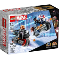 Lego LEGO Marvel - Fekete Özvegy és Amerika Kapitány motorkerékpárok (76260)