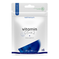 N/A D3+K2 Vitamin - 60 kapszula Nutriversum (HMLY-VI-0003)