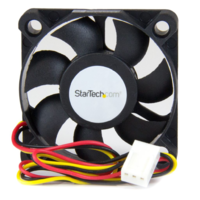 StarTech StarTech.com FAN5X1TX3 számítógépes hűtőrendszer Számítógép ház Ventilátor 5 cm Fekete (FAN5X1TX3)