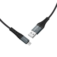 Hoco Hoco X38 MicroUSB kábel fekete-szürke (HC710543) (HC710543)