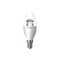 Samsung Samsung Candle 3.2W 2700K E14 170D Clear B LED gyertya fényforrás (SI-A8W031180EU) (SI-A8W031180EU)