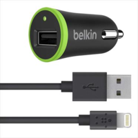 Belkin Belkin BOOST UP autós töltő 12 watt/2.4 Amp (F8J121bt04-BLK) (F8J121bt04-BLK)