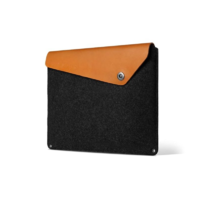 Mujjo Mujjo Envelope Sleeve 16" MacBook Pro tok - Fekete/barna (MUJJO-SL-105-TN)