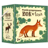 Egyéb Emilia Dziubak Progresszív puzzle Év az erdőben - 20 darabos maxi puzzle (78369)