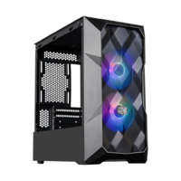 Cooler Master Cooler Master TD300 Mesh táp nélküli MicroATX ház fekete (TD300-KGNN-S00) (TD300-KGNN-S00)