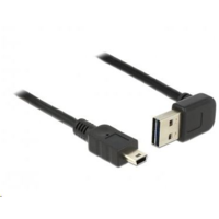 DeLock Delock 85184 EASY-USB A 2.0 ívelt felfelé / lefelé > USB 2.0 mini-B kábel, 0.5 m (85184)