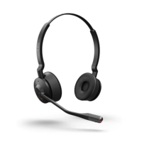 Jabra Jabra Engage 55 Headset Vezeték nélküli Fülre akasztható Iroda/telefonos ügyfélközpont Fekete, Titán (9559-430-111)