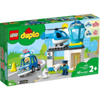Lego LEGO DUPLO - Rendőrkapitányság és helikopter (10959)