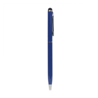 gigapack Érintőképernyő ceruza 2in1 (toll, kapacitív érintőceruza, 13cm) SÖTÉTKÉK (5996457598984)