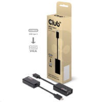 Club 3D CLUB3D USB 3.1 C - D-SUB aktív adapter (CAC-1502) (CAC-1502)