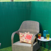 Nature Nature zöld kétoldalú PVC kerti paraván 1,5 x 3 m (428516)
