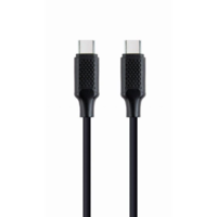 Gembird Gembird USB Type-C - USB Type-C Power Delivery adat- és töltőkábel 1,5m fekete (CC-USB2-CMCM60-1.5M) (CC-USB2-CMCM60-1.5M)