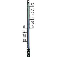 TFA Dostmann Analóg fali hőmérő, fekete, TFA 12.6001.01.90 (12.6001.01.90)