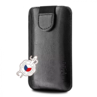 Fixed Fixed Soft Slim Univerzális telefon Tok - Fekete (RPSOS-001-M)
