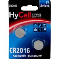 HyCell CR2016 lítium gombelem, 3 V, 70 mA, HyCell BR2016, DL2016, ECR2016, KCR2016, KL2016, KECR2016, LM2016 (5020182)