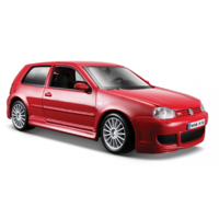 Maisto Maisto Volkswagen Golf R32 Grana Piros autó fém modell (1:24) (10131290RD)